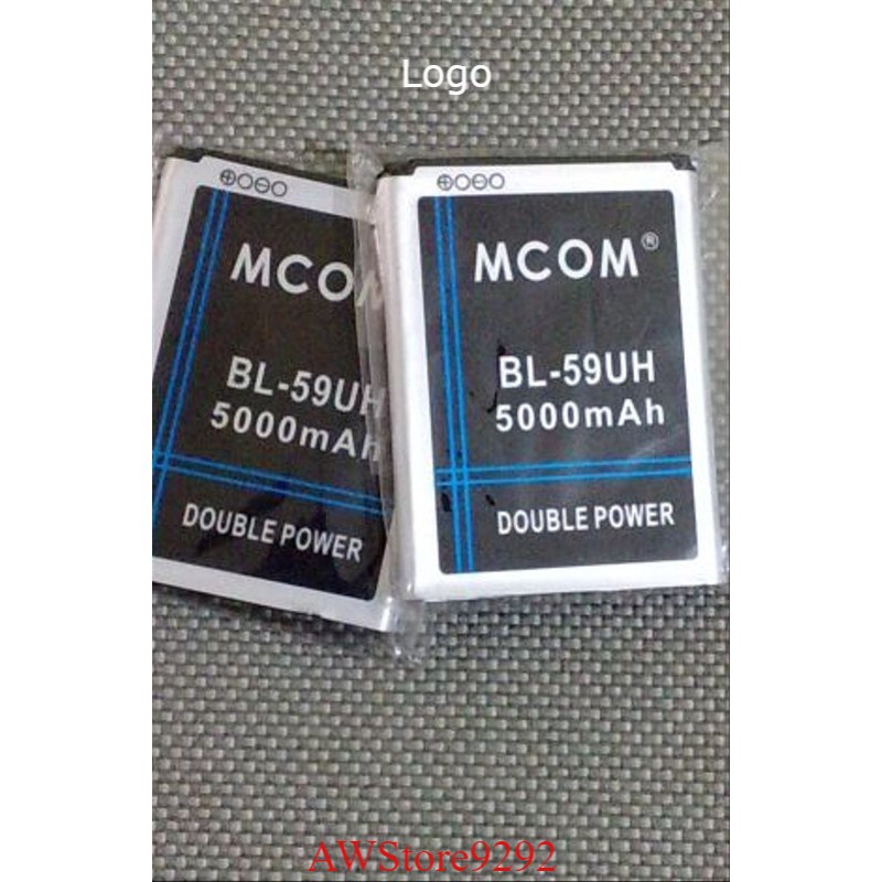 Mcom Battery Batre Baterai Double Power Mcom LG BL59UH  BL-59UH G2 Mini D620 F70