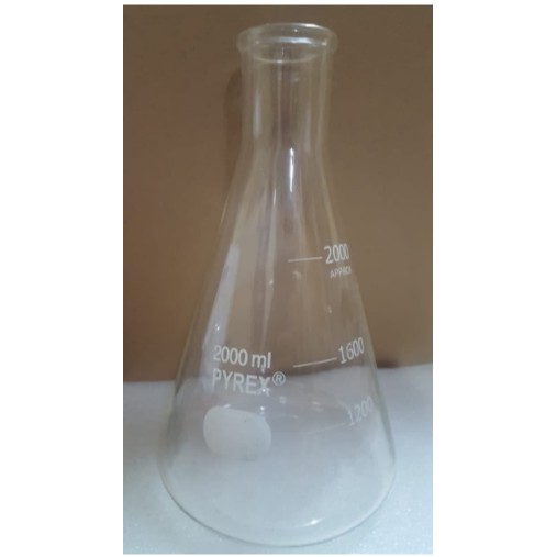Erlenmeyer Cap 2000 ml PYREX Borosilicate