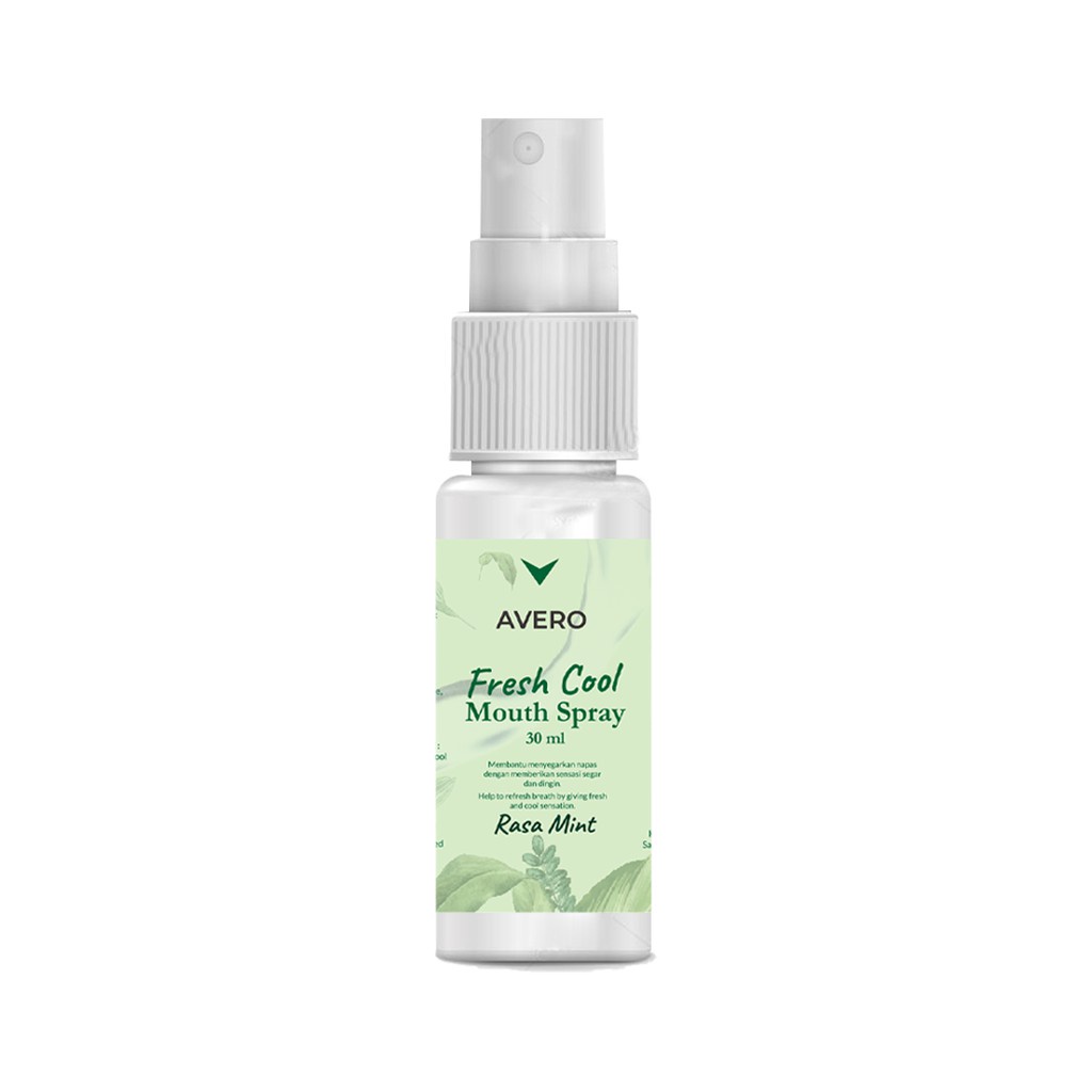 AVERO Fresh Cool Mouth Spray - BPOM Parfum Mulut, Pengharum Mulut &amp; Penyegar Mulut