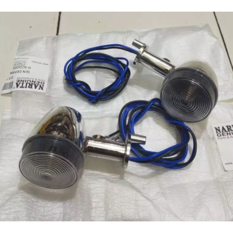 Lampu Sen Depan Honda Scoopy Karbu/Lama