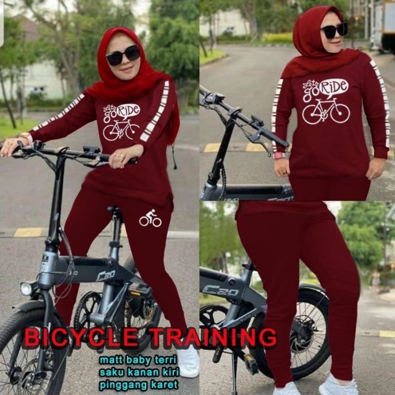 BICYCLE TRAINING STELAN WANITA B1-Love 61202-65257-69110-73157 L,XL,XXL,XXXL