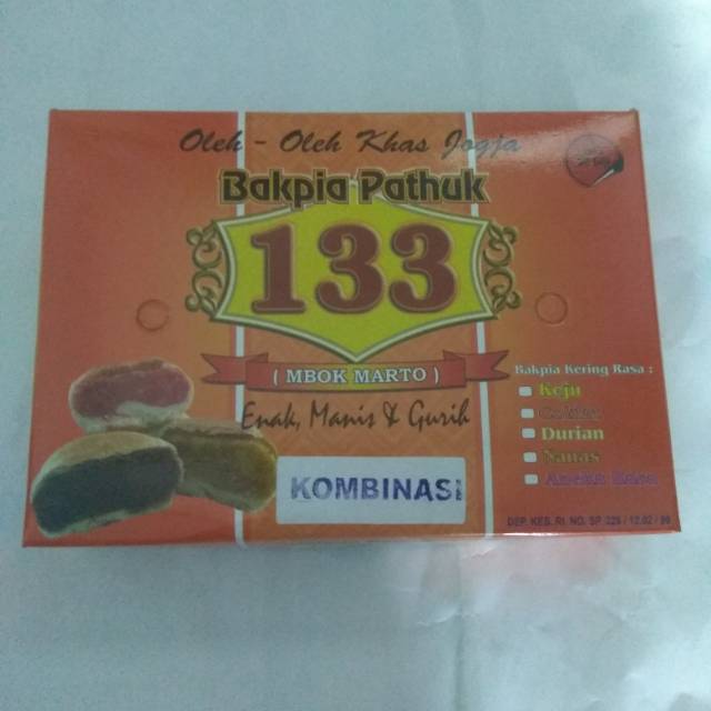 

Bakpia Pathuk Kering Aneka Rasa