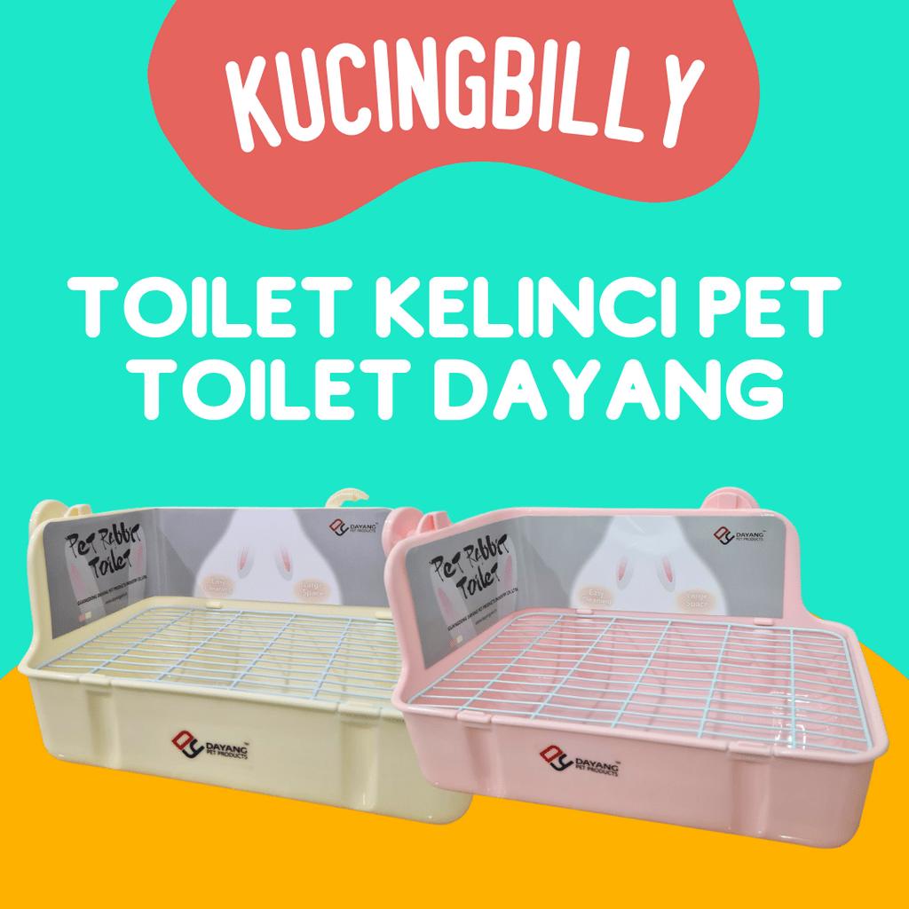 Toilet kelinci pet toilet Dayang