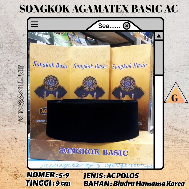 PECI SONGKOK AGMATEX BASIC AC POLOS