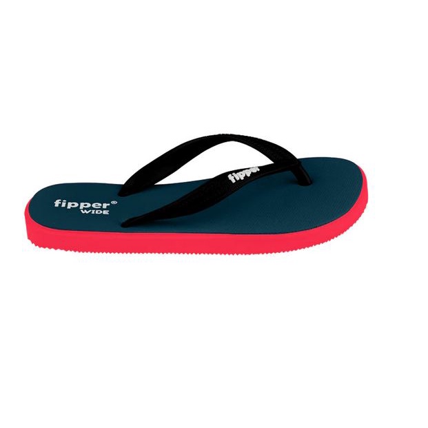 Sandal Fiper Wide Blue Snorkel Red Black Original