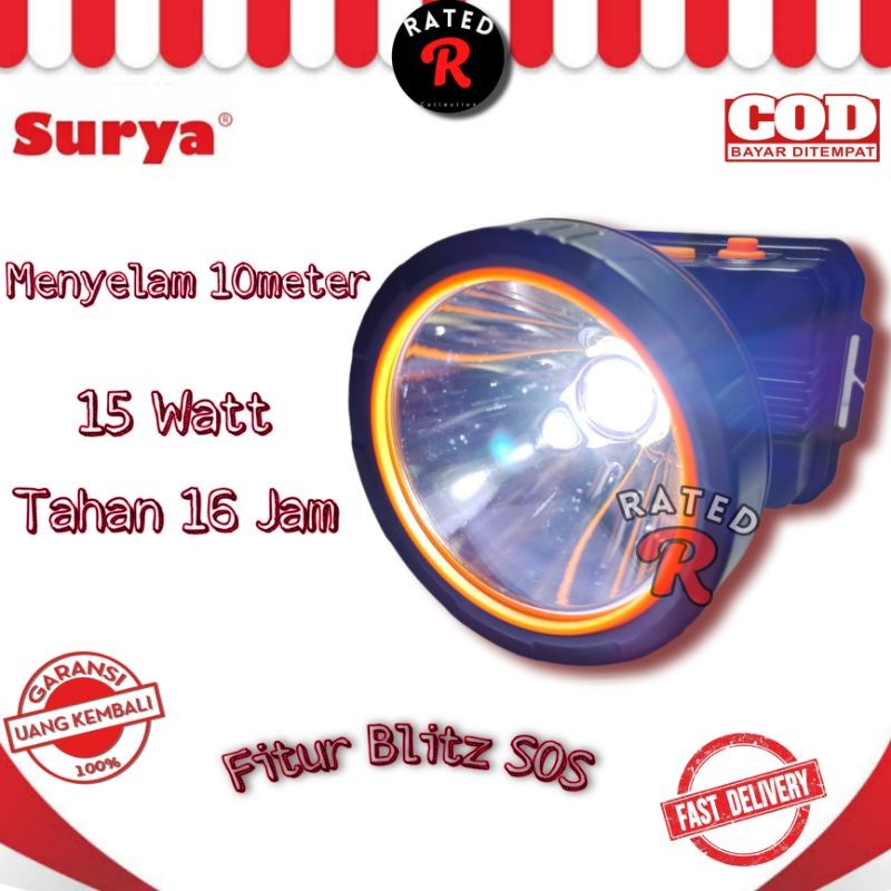 COD SENTER KEPALA SELAM  SURYA SYH L-155R / L155R / L-155R CAHAYA PUTIH