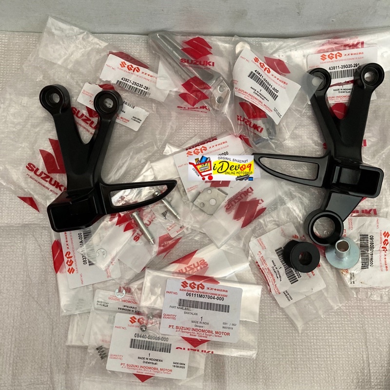 Foot Step Belakang Eceran Satria FU Karbu Satria Fu Injeksi Original SGP