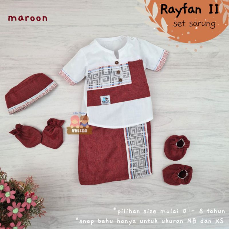 Veliza Set Sarung Instan Koko Anak/Set Sarung Rayfan 2