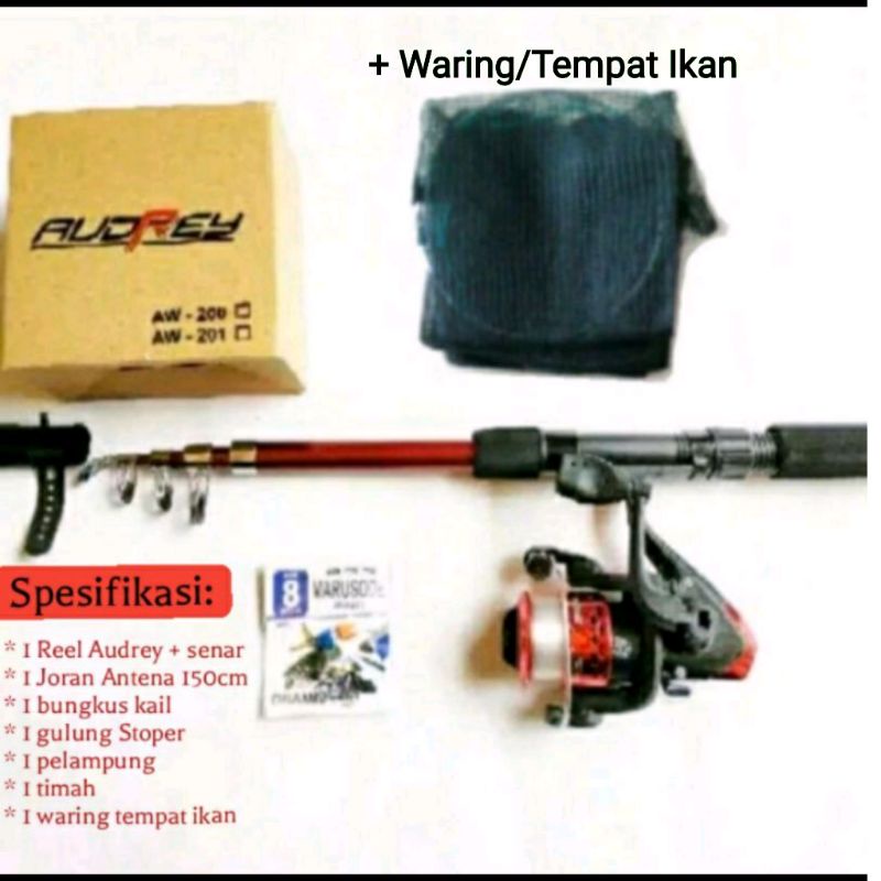 Set Pancing Murah 5 Bearing Kekuatan MAX 5 kg