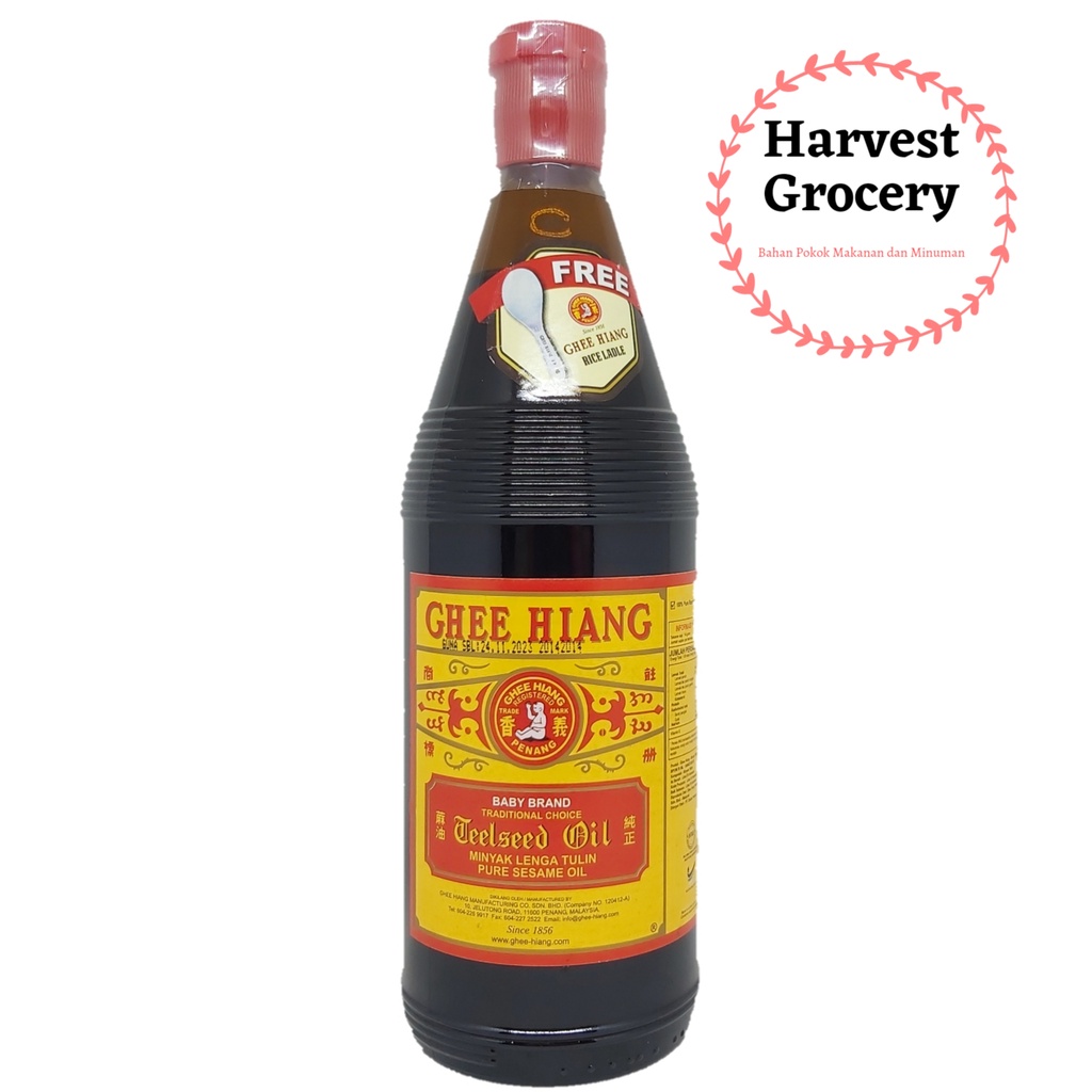 

Sesame Oil Ghee Hiang, Minyak Wijen Cap Baby 700Ml