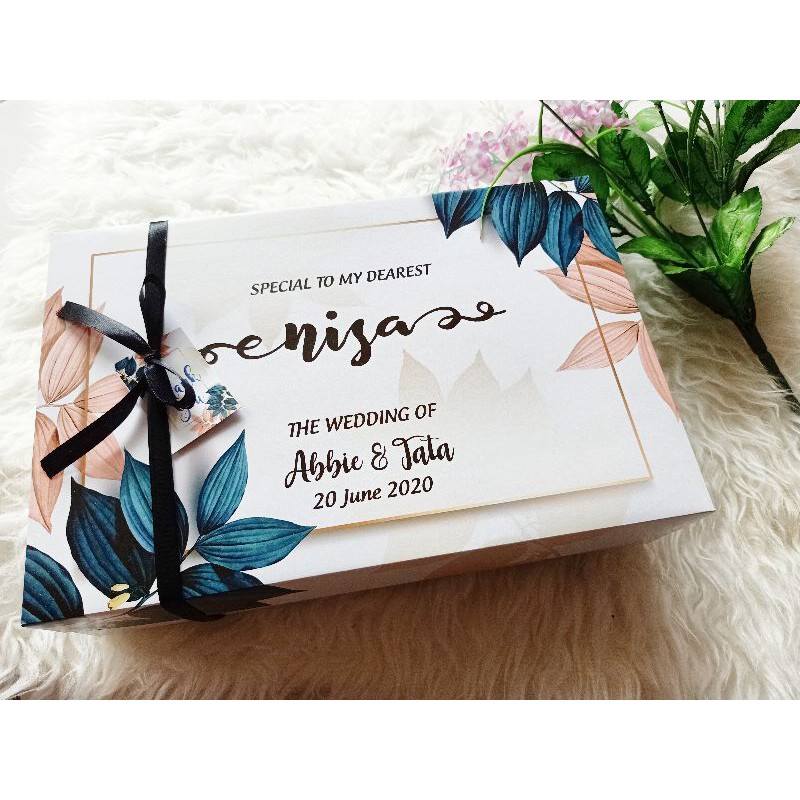

Box Bridesmaid Murah 31x20x6cm / Kotak bridesmaid Wedding box Kotak kado gift packaging / Box produk