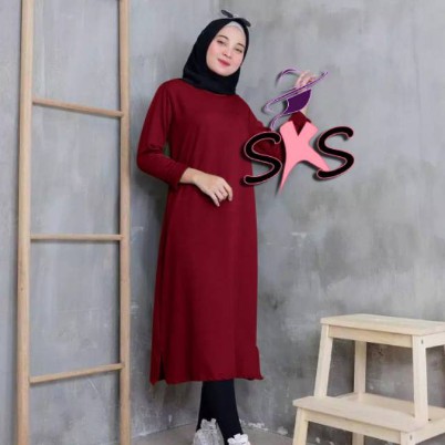 TUNIK PANJANG MUSLIM  JENNA TERBARU