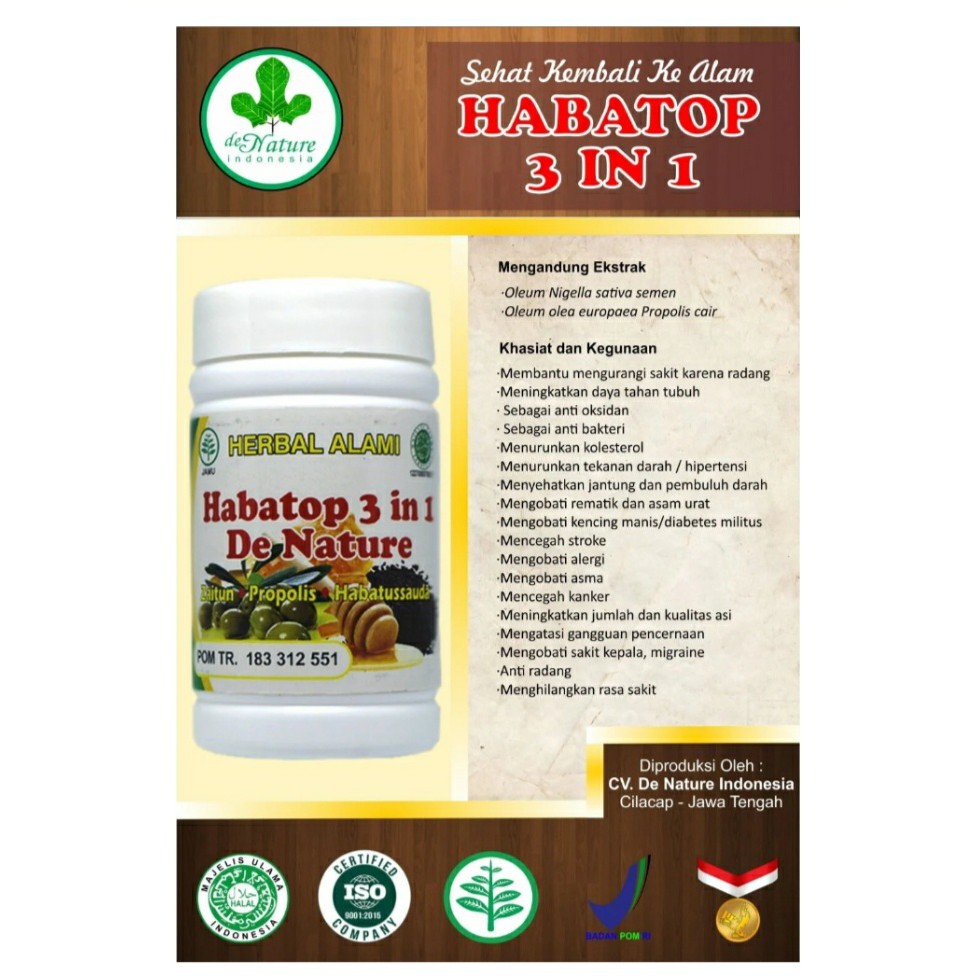 Habatop 3in1 De Nature