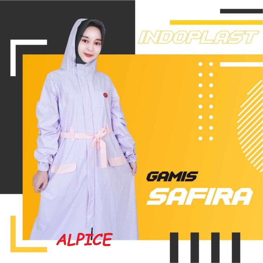 Jas Hujan Rok Gamis Safira Indoplast