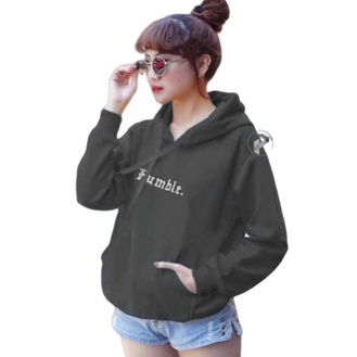 Toko Fashion. SWEATER JUMBO HUMBLE L-XXL - Sweater Hoodie Wanita Oversize-3