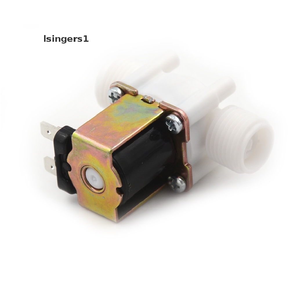 (lsingers1) N / C Katup Solenoid Elektrik Magnetik 12V 1 / 2 &quot;Untuk Air / Udara