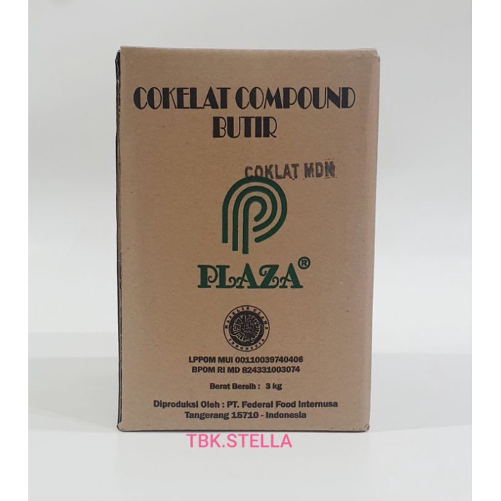 

MESES COKLAT BUTIR PLAZA 3 KG