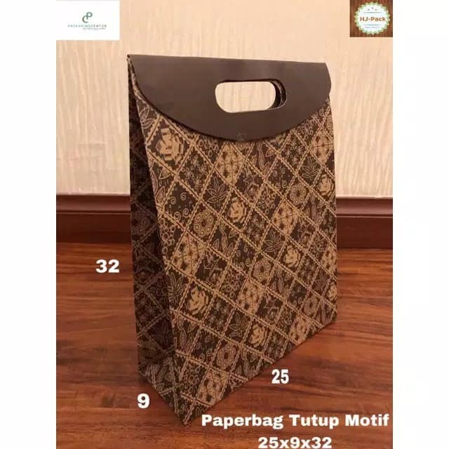 

Paperbag Pound Tutup L 25x9x32 Tas Kertas Goodie Bag Souvenir Shopping