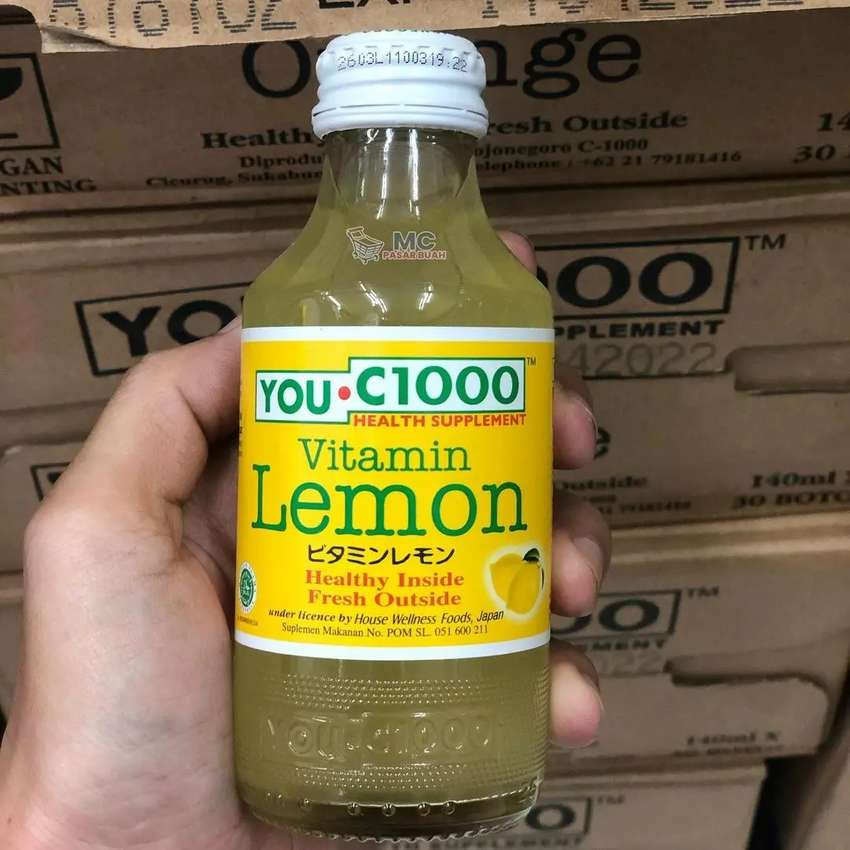 YOU C 1000 LEMON 1 Dus (30botol @140ml)