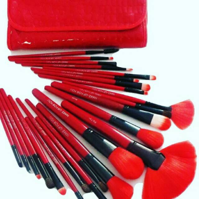 Brush makeup for you - kuas makeup for you red