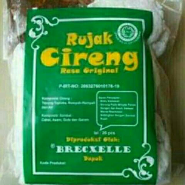 

Rujak Cireng brexcelle isi 20 rasa original