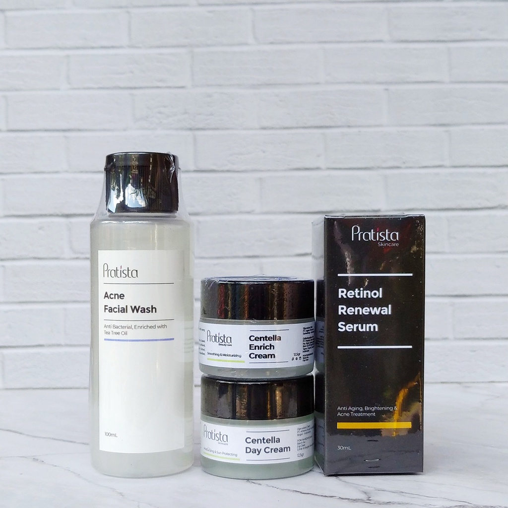 BEST Penghilang Bopeng Jerawat / Penghilang Bekas Jerawat Bopeng /Paket Bopeng Pratista