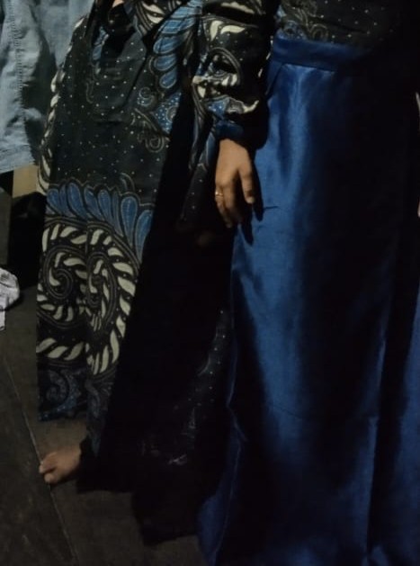 Couple Batik Keluarga Gamis Lonceng Model Jazz Gamis Jazzy Couple Gamis Batik Kerah Jazz Batik Murah