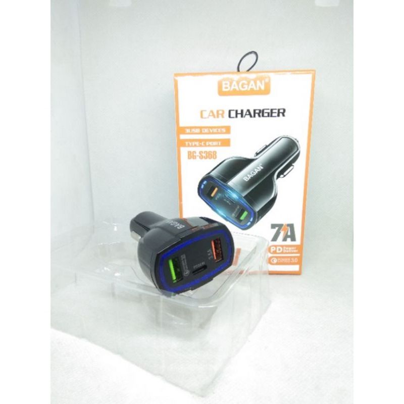 Saver Charger Mobil Bagan BG-S368/BG-S388 Batok Saver Car Charger Bagan BG S368/BG S388