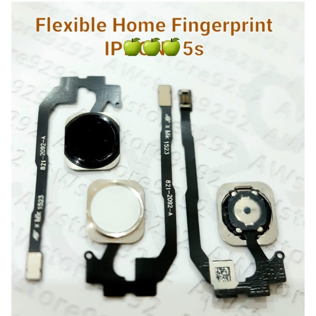 Flexible Home Button Tombol Home Fingerprint IP5s / IP 5s / IPH 5s