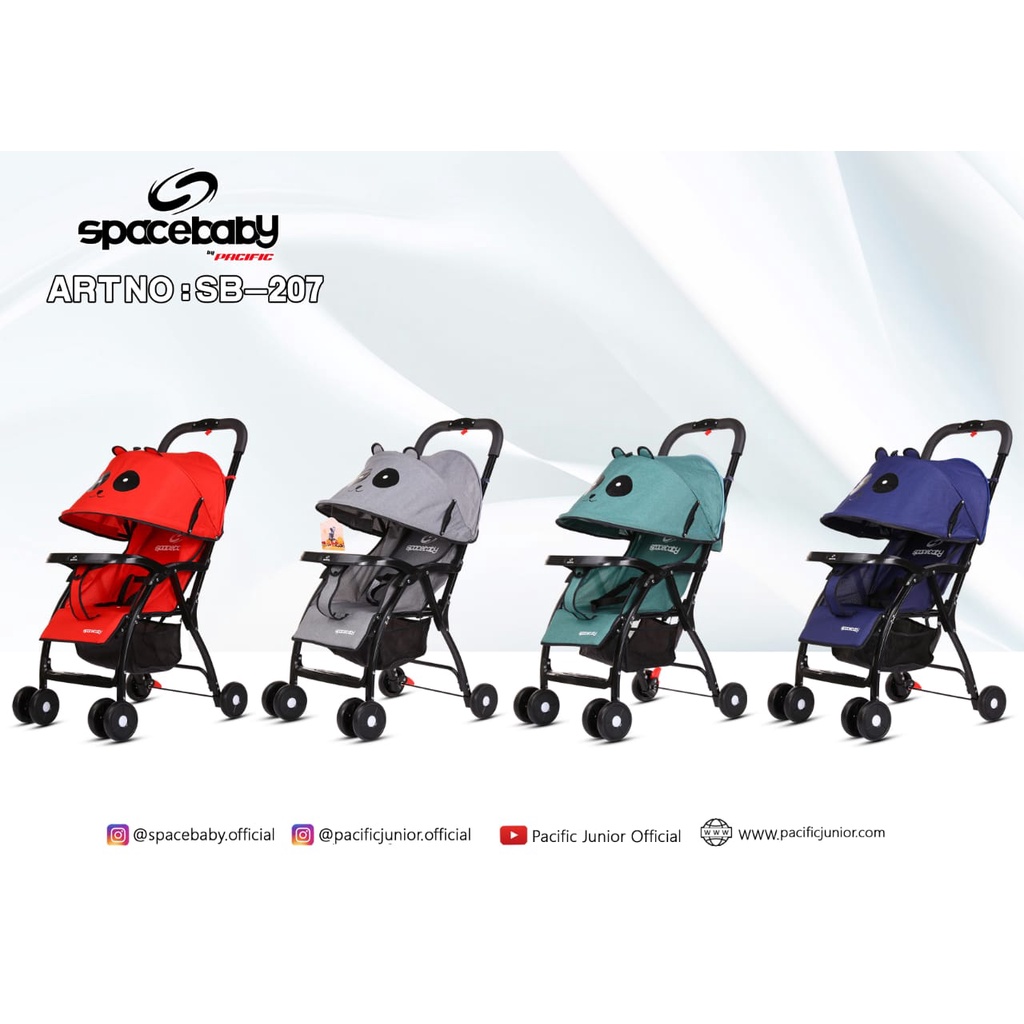 STROLLER SPACE BABY SB 204 SB 207 SB 214 KERETA DORONG BAYI SPACEBABY SB204 SB207 SB214