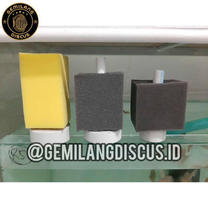 Biofoam / Biofilter Filter Aquarium / Media Filter Biologis / Aerator