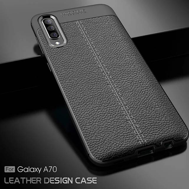 Case Samsung A70 Soft Case Autofocus Leather Casing Kulit Samsung A70 A 70