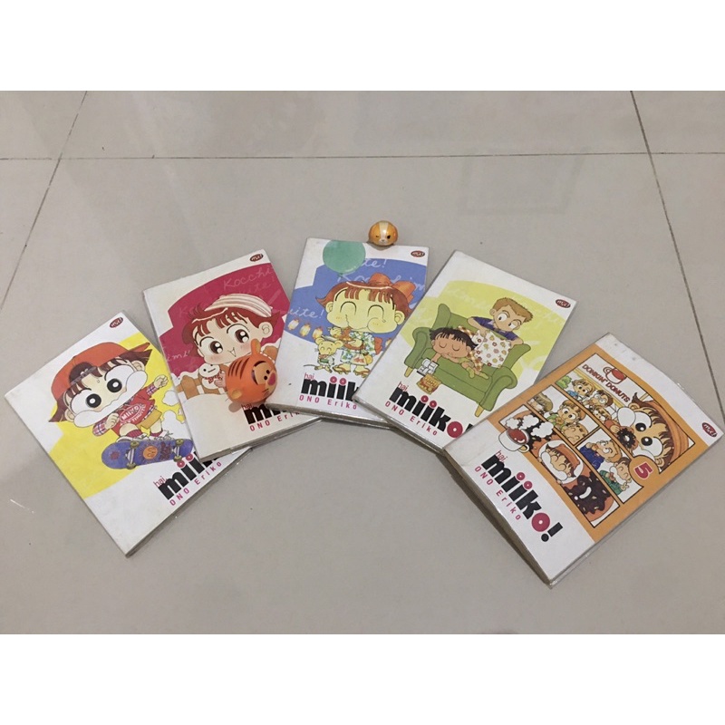 [FREE GIFT] Vol. 1-5 Obral Komik Jepang (Manga) “Hai, miiko” Bahasa Indonesia (Bekas)
