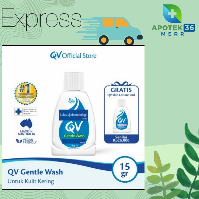 QV GENTLE WASH 250 ML FREE QV SKIN LOTION 15 ML