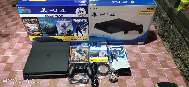 Ps4 Slim 1tb Bundle Megapack Ps 4 Slim 1 Tb Bundle Mega Pack Full Bonus Shopee Indonesia