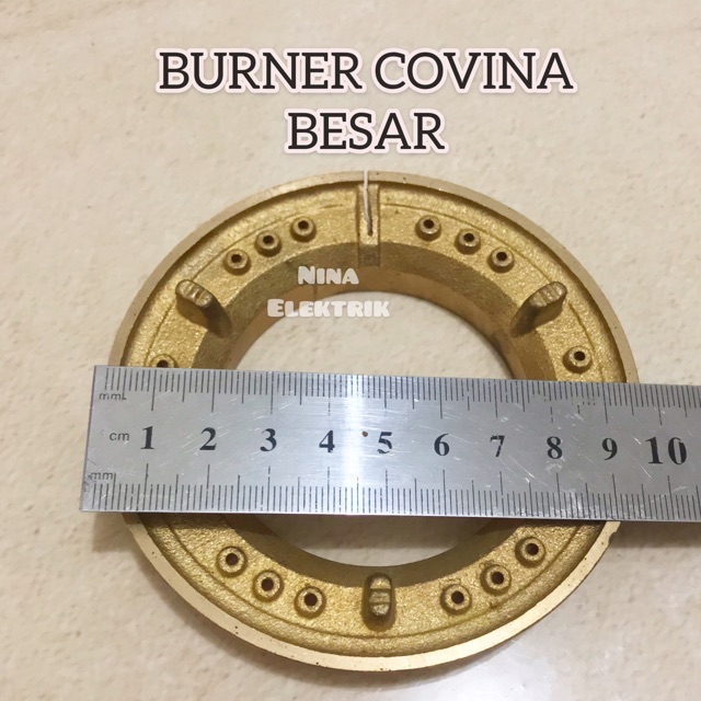 Burner Kompor Gas COVINA BESAR DAN KECIL