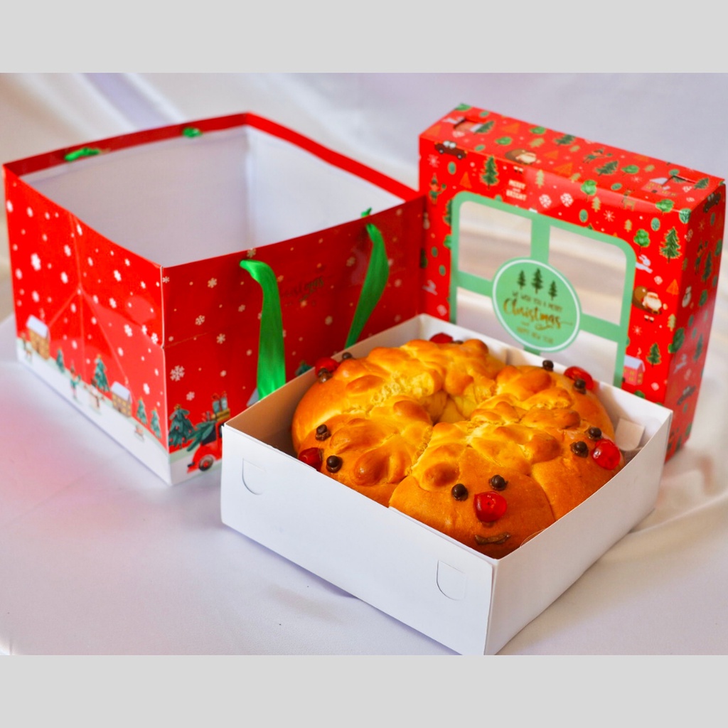 ROTI SOBEK KARAKTER RUDOLF SPESIAL NATAL - By EXCELLENT BAKERY & ICE CREAM SEMARANG / CAKE NATAL / C