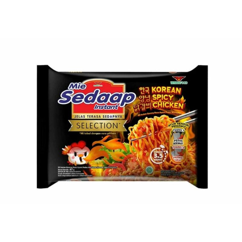 

mie sedaap goreng korean spicy chiken