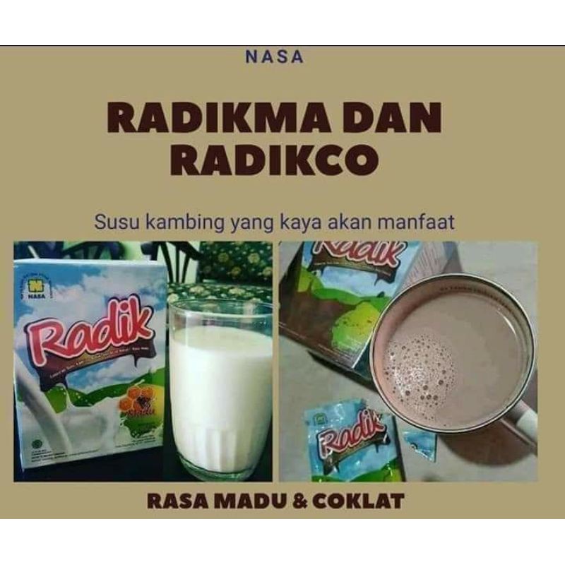 

Susu Radik Nasa 125gram