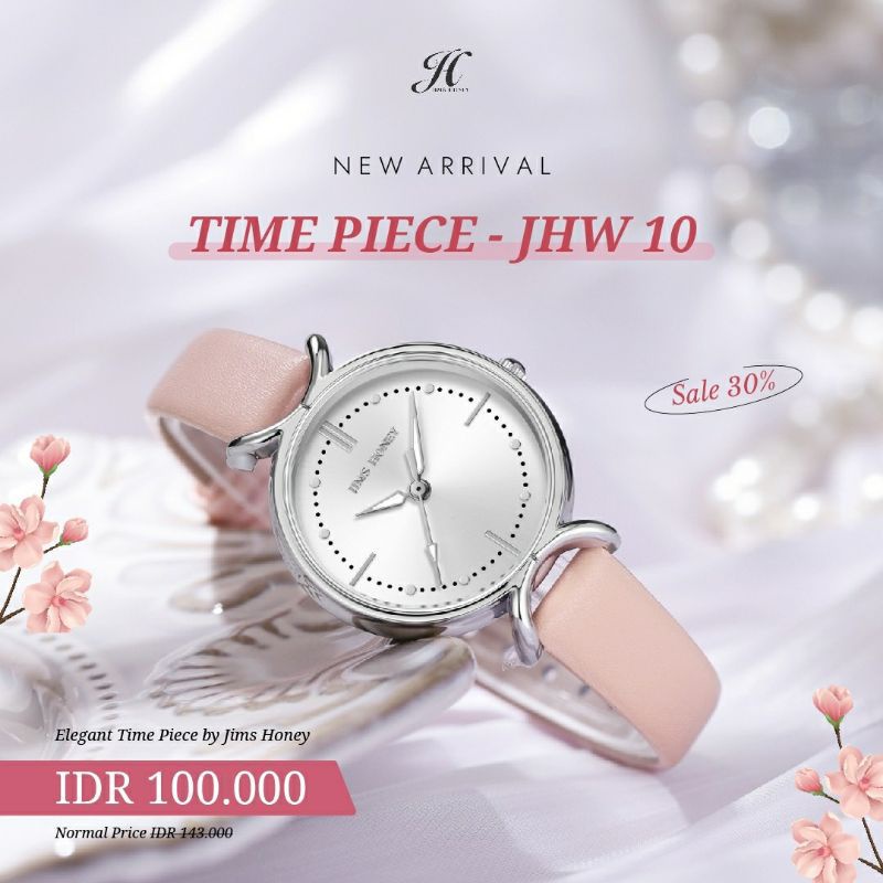 Jual JAM TANGAN WANITA JHW 10 JIMS HONEY 100 ORIGINAL (FREE BOX
