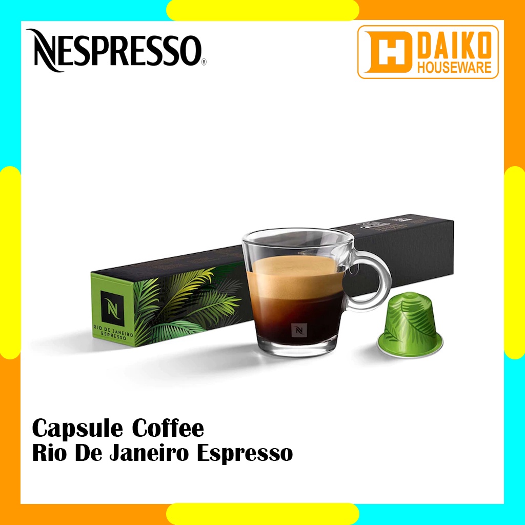 

Capsule Nespresso Rio De Janeiro Espresso Original Nestle - Kopi Kapsul Pack World Explorations Kopi Kapsul Coffee