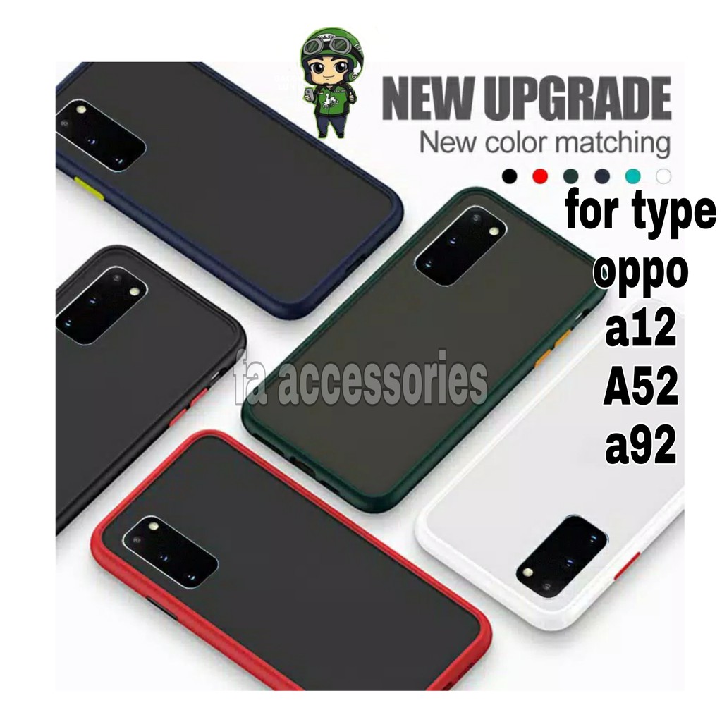 Phone soft Case OPPO A11K A12 A52 A92 A94 A72 A74 5g  k softcase casing shock proof