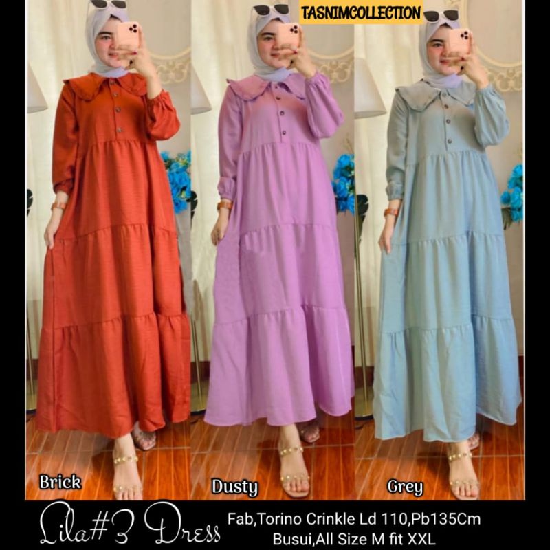 LILA DRESS  #3 BY MJ COLLECTION