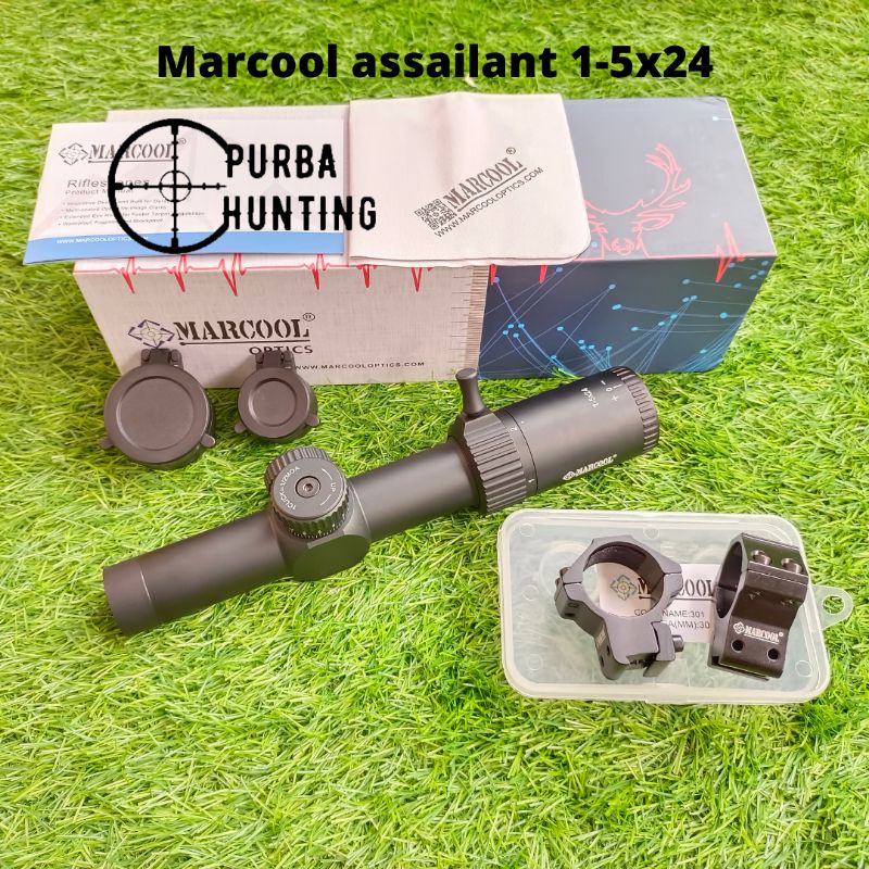 Telescope Marcool assailant 1.2-6x24 - Marcool assailant buntung - Marcool buntung