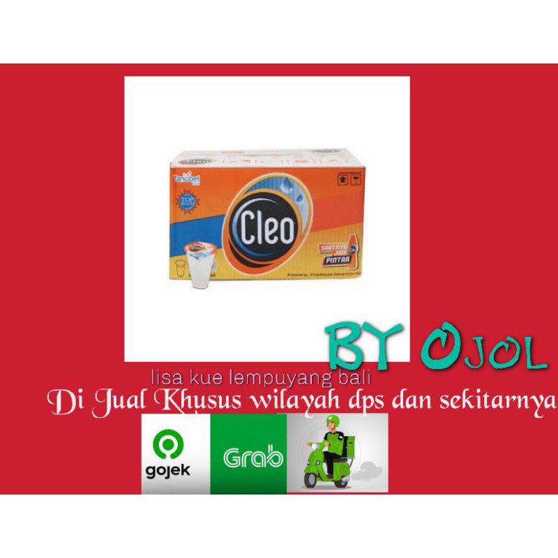 

Air Mineral Cleo Gelas Cup Per Dus 40x220ml