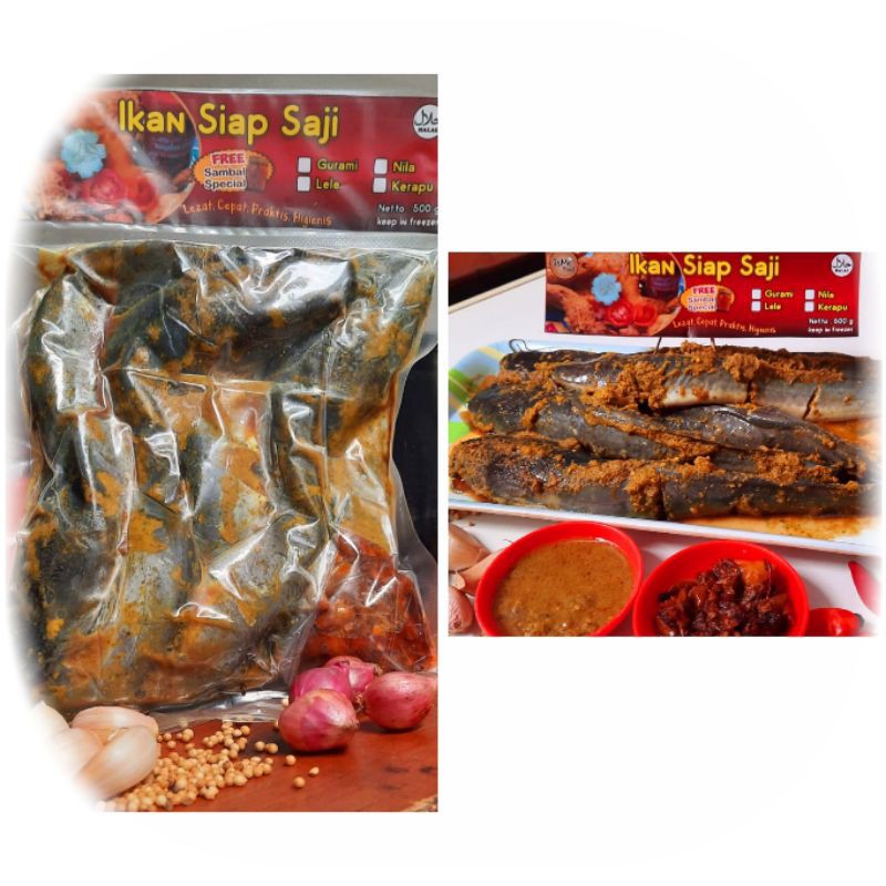 

lele bumbu kuning isi 5