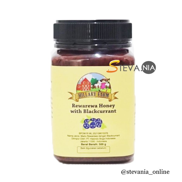 

Hillary Farm Rewa Rewa Honey with Blackcurrant 500GR Original