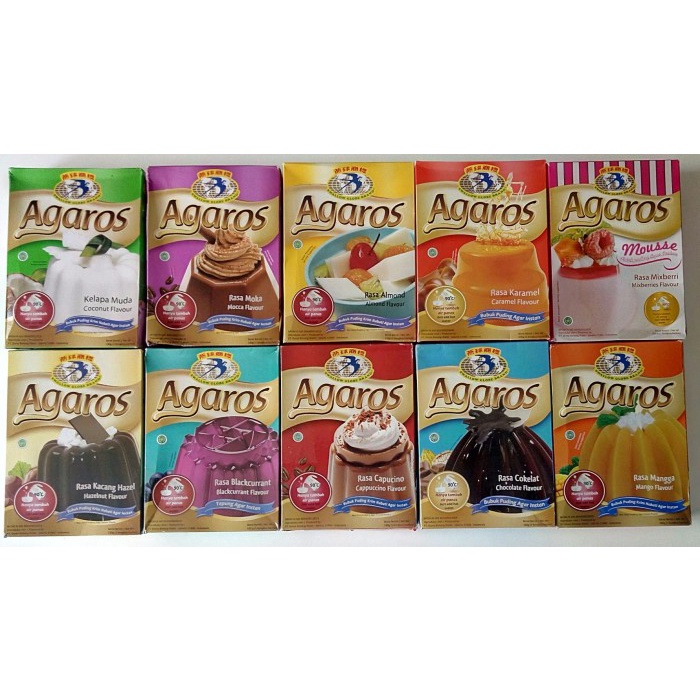 

Paket Hemat 10 puding AGAROS Swallow Globe Bebas Pilih Rasa
