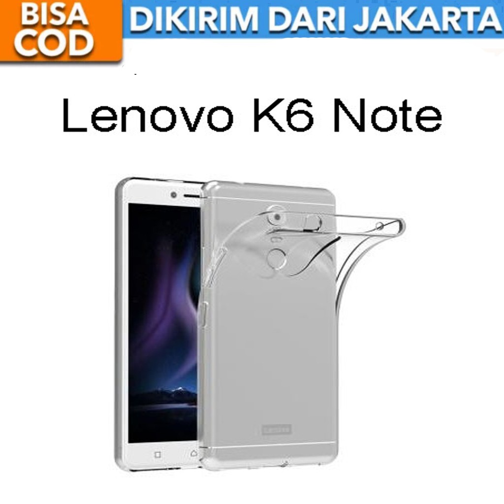 Casing Lenovo K6 Note Anti crack SoftCase