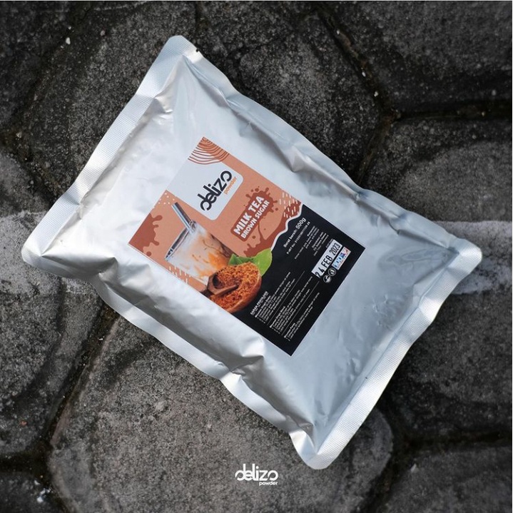 

DELIZO MILK TEA BROWN SUGAR 500G